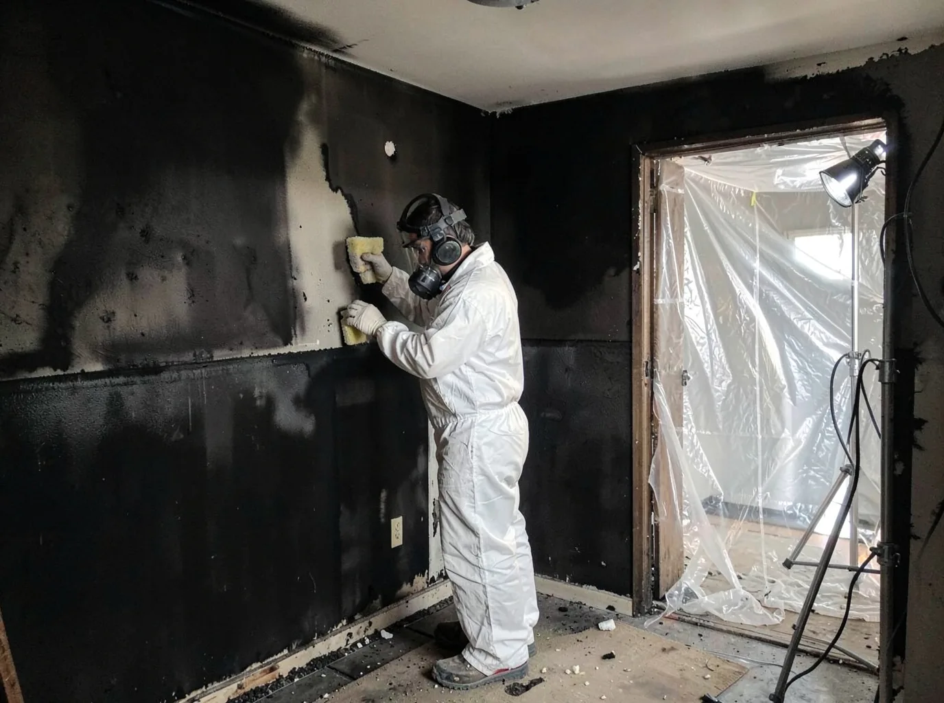 Fire Damage Restoration company in Farwell, MI